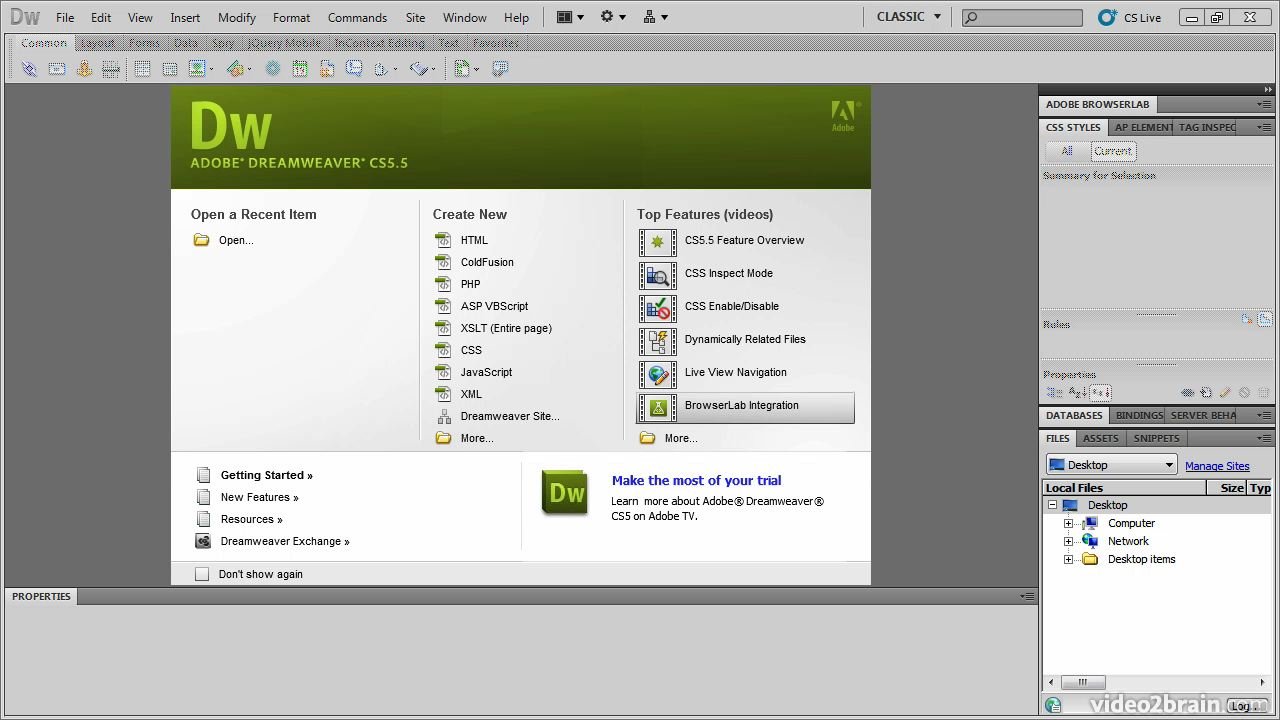 Adobe Dreamweaver CS5