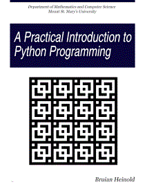 A Practical Introduction to Python Programming