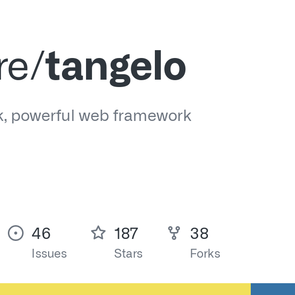 Tangelo Web Framework Documentation